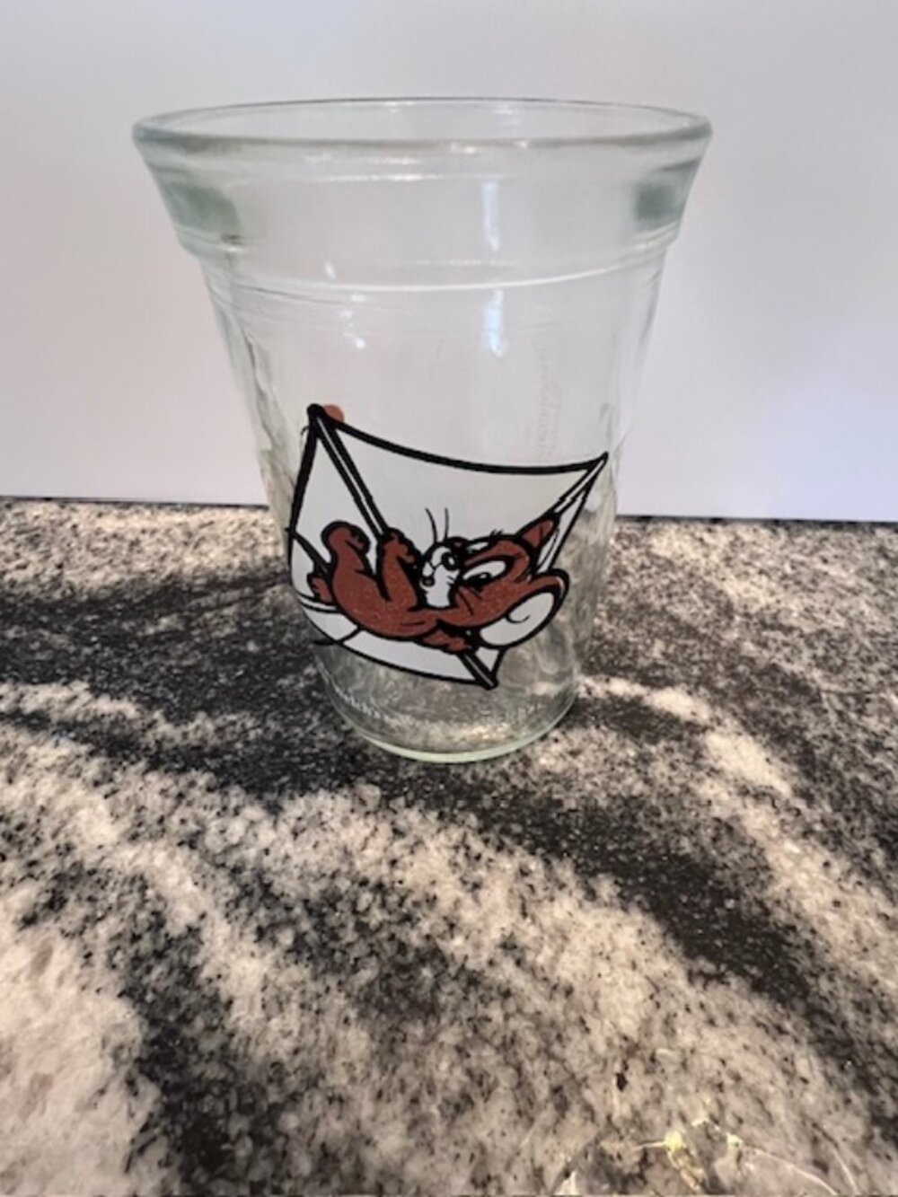 1990‎ Welch's Tom & Jerry Juice Glass flying kite Vintage Nostalgia Looney Tunes - Picture 5 of 7